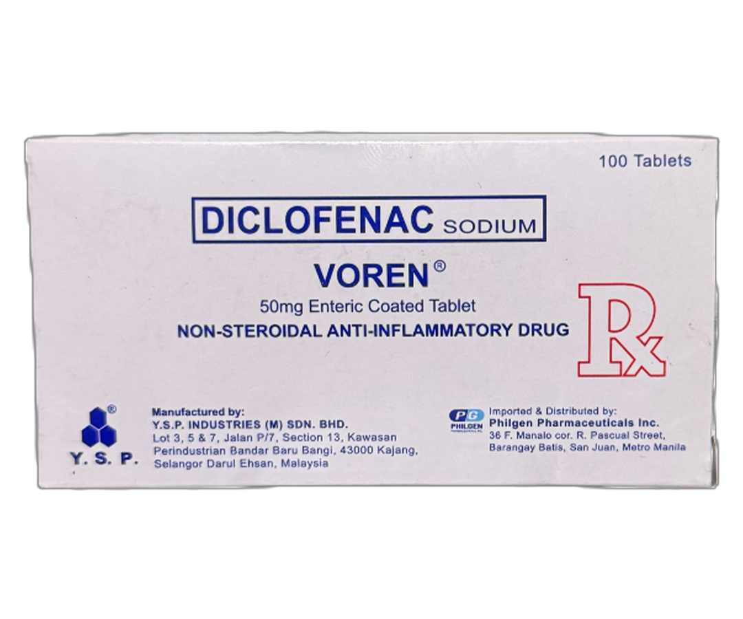 TEST - Diclofenac Sodium 50mg Coated Tablet – Non-Steroidal Anti-Inflammatory Drug (NSAID)